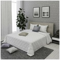 Покрывало стеганое Altali Оригами, 757-3019/1, 240х260 см, цвет черно-белый, для дома, дачи