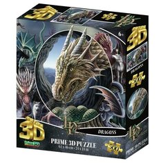 Пазл Prime 3D Super Коллаж "Драконы" 500 элементов Prime 3D 32563-SBM
