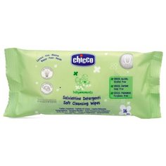 Влажные салфетки Chicco Baby moments, 16 шт.