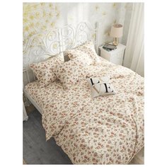 Пододеяльник Сказка "Виктория", евро, 200х215 см, на молнии