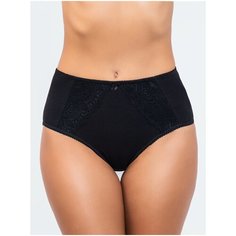 Vis-a-Vis Трусы слипы макси высокой посадки, размер XL, black