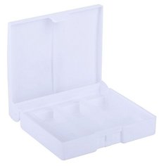Коробка для акварели Сонет пластиковая, 12 кювет (42350)