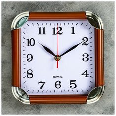 Часы настенные, серия: Классика, "Рейчел", 19.5х19.5 см 1195062 Сима ленд