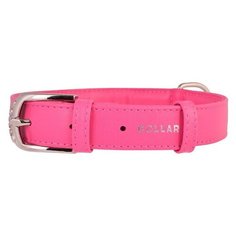 Ошейник collar glamour 32017 без украшений розовый 9 мм*19-25 см (2 шт)