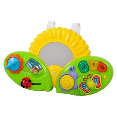 Интерактивная развивающая игрушка PlayGo Sunflower Activity Center, желтый/зеленый