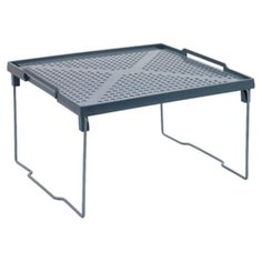 Подставка на металических ножках. Полипропилен, металл. Серый Nesh