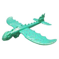 Самолет BRADEX Планер Дракон, 48 см, зелeный