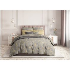 Постельное белье 2-спальное Guten Morgen Sunny 929, перкаль, 2 наволочки 50 х 70 см, бежевый