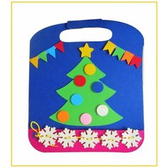 Елка, SmileDecor (игровой набор из фетра, Ф012)