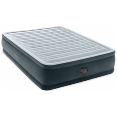 Надувная кровать Intex 152х203х46 см Comfort-Plush встр. насос 220В, до 272 кг