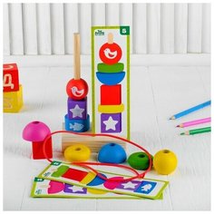 Лесная мастерская Пирамидка 9 деталей