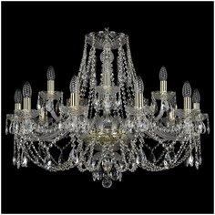 Люстра Bohemia Art Classic 11.21.10+5.300.Gd.Sp, E14, 600 Вт