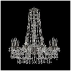 Люстра хрустальная Bohemia Ivele Crystal 1603 16103/10/240/h-75 NB