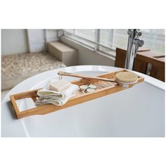 Полка для ванной комнаты PROFFI HOME PH10201 "Natural", бамбук