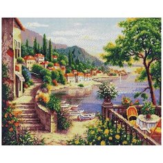 Алмазная мозаика "Восточные сады", 40x50 см