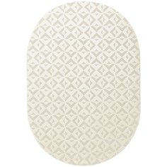 Бельгийский вискозный ковер с рельефом Venezia RV350-R118 овал (160*230 см) Ragolle