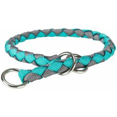 Ошейник - удавка, М: 39–45 см/ф 12 мм, океан/графит, Trixie (ошейник для собак, 143812, серия Cavo)