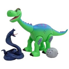 Интерактивная игрушка динозаврик Брахиозавр 29 см - ТТ6009А CS Toys