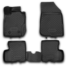 Element Коврики 3D в салон RENAULT Duster 4WD, 2011-2015, 4 шт. (полиуретан)
