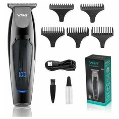 Машинка для стрижки 2 в 1 / Беспроводной триммер / VGR V-070