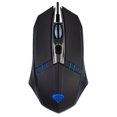 Мышь оптическая Perfeo "GAME", 4 кн, USB, чёрн, Game Design, RGB подсветка, 1400 DPI