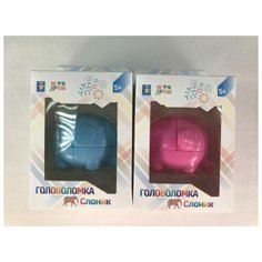 Головоломка 1Toy "Слоник" 9*7 см