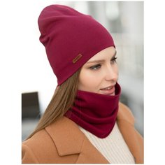 Комплект из 2 предметов FOMAS ММ5105S5105 размер 56-58, бордовый