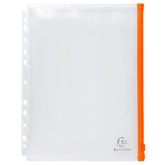 Exacompta Папка-конверт на кнопке A4, ПВХ 150 мкм, 5 штук прозрачный