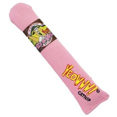 Игрушка для кошек ROSEWOOD мягкая с кошачьей мятой "YEOWWW", розовая, 17х2.5см