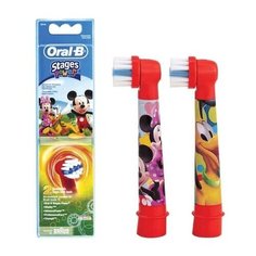 Насадки для электрической зубной щетки ORAL-B (Орал-би) Kids Stages Power EB10, комплект 2 шт