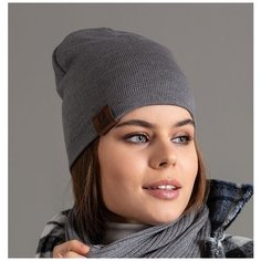 Шапка FOMAS S1070 размер 56-58, серый