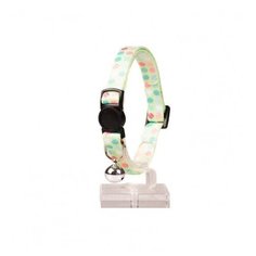 Ошейник для кошек нейлоновый, DUVO+ "Канди", зелёный, 20-30см/10мм (Бельгия)