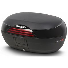 Кофр мото SHAD SH46 BLACK, 46 л. пластик