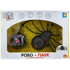 Робот 1 TOY Робо-паук Т19034, черный
