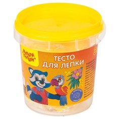 Масса для лепки Мульти-Пульти Приключения Енота желтый (ТЛ_16838)