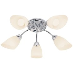 Люстра ЭкономСвет "50787/5CR WT". Хром