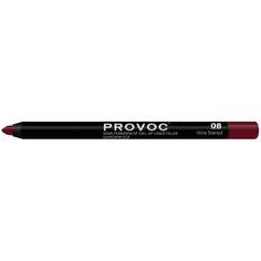 Provoc гелевая подводка в карандаше для губ Semi-Permanent Gel Lip Liner 08 wine stained