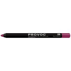 Provoc гелевая подводка в карандаше для губ Semi-Permanent Gel Lip Liner 28 sexy cabernet