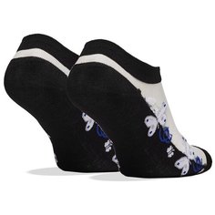 Носки женские укороченные "Воспоминания о лете" Le Cabaret (черный; белый;серый) р-р 36-40