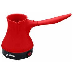Кофеварка для кофе по-турецки DELTA DL-8162, красный/черный