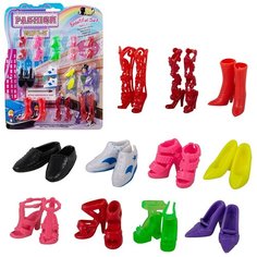 Набор обуви для куклы 29 см 12 пар 884A4 Tong DE