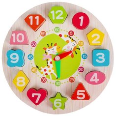 Сортер деревянный Часы Tong DE