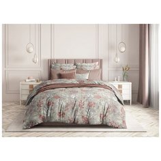 Постельное белье семейное Guten Morgen Marsela 971, поплин, 2 наволочки 70 х 70 см, розовый