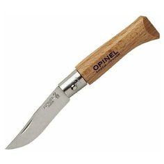 Нож Opinel №3, нержавеющая сталь, рукоять из бука