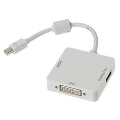 Адаптер видео Hama H-53245 HDMI (f)/Mini Displayport, белый (00053245)