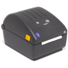 Термотрансферный принтер этикеток ZEBRA ZD220 черный Зебра