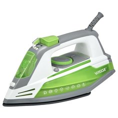 Утюг Vitesse VS-6004 зеленый/серый/белый
