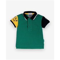 Поло Gulliver Baby, размер 80, зеленый