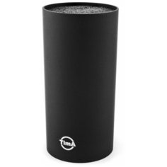 Арт. PP-01 Подставка для ножей круглая (лапша), черная Tim A