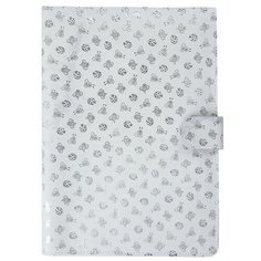 Органайзер для документов формат А5 / 26,5х20 см Richline ПДГ-403/серебро-жуки